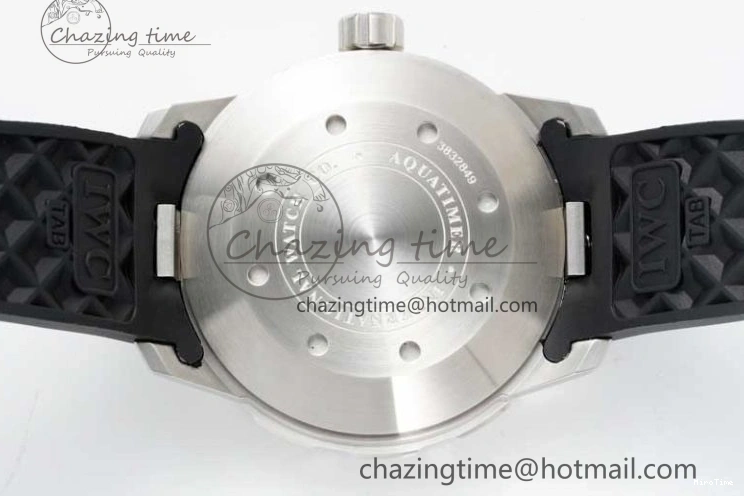 MIROTIME 0108 Premium Aquatimer Automatic SS RSF 1:1 Best Edition White Black Dial on Black Rubber Strap A 7067